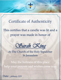 Receive a Certificate of Authenticity in PDF